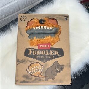 ZURU Fuggler Funny Ugly Monster Stuffed Animal - Orange and Gray